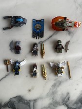 LOT 6 MINI FIGURINE LEGO CHIMA