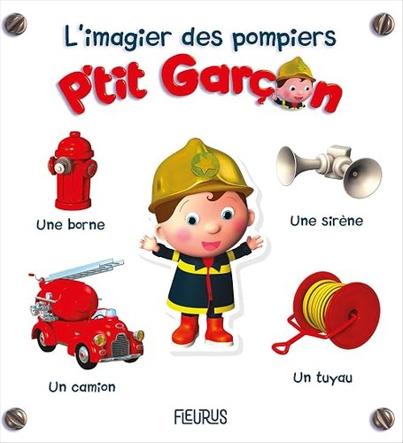 Imagier des pompiers - l'imagier, p'tit