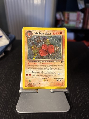 Carte pokémon triopikeur - carte,
