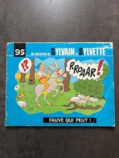 BD - LES AVENTURES DE SYLVAIN ET SYLVETTE N° 95 . FAUVE QUI PEUT !