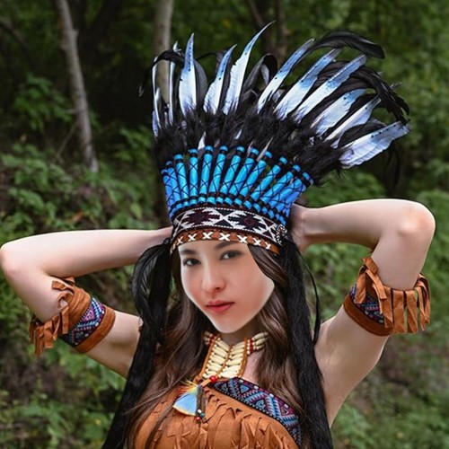 Coiffe plumes inspiration - plumes, d'inspiration