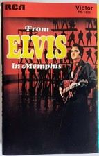 K7 AUDIO ELVIS PRESLEY- FROM ELVIS IN MEMPHIS -RCA - USA- 1991