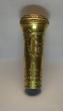 Pommeau de Canne ancienne Plaqué OR style Louis XVI 6,5cm manque l'extrémité XIX