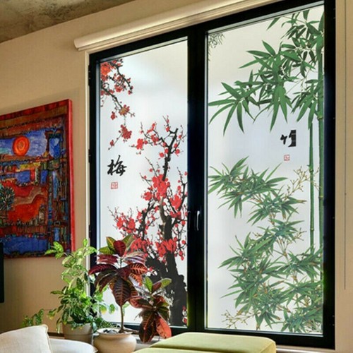 Floral verre teinté - 3d,