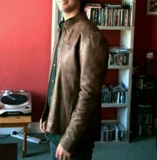 Petite veste en cuir homme *