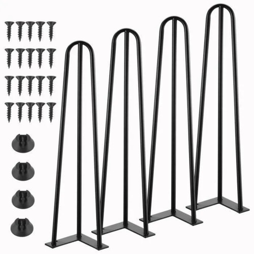 4pcs pied table métal - pied, en
