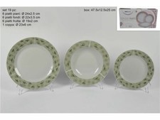 Set Service 19 Vaisselle en