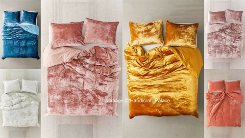 Housse couette velours - de,