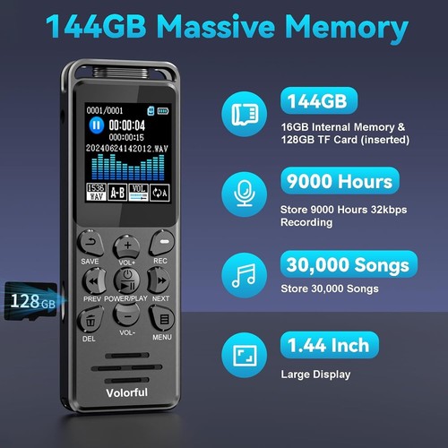 Dictaphone enregistreur vocal - dictaphone,