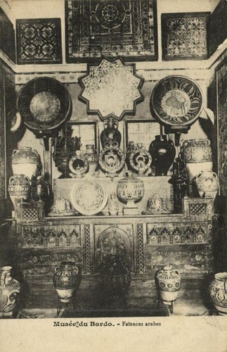 Cpa tunisia musée - musée,