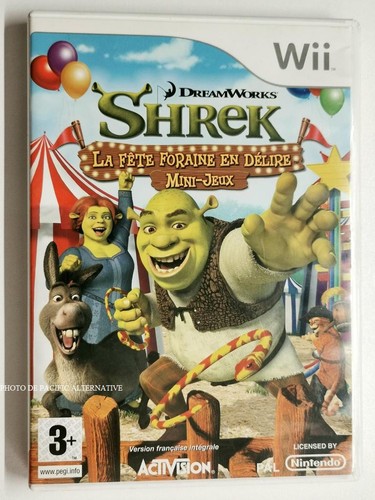 Jeu shrek fete - jeu,