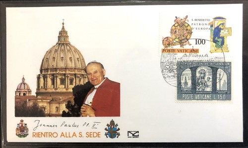 Fdc vatican pope john paul - fdc,,