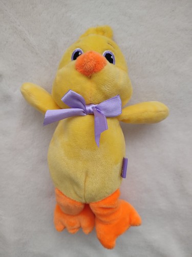 Doudou peluche canard jaune - doudou,