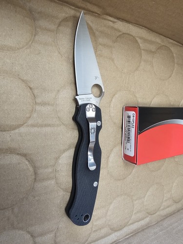 Spyderco paramilitary left - spyderco,