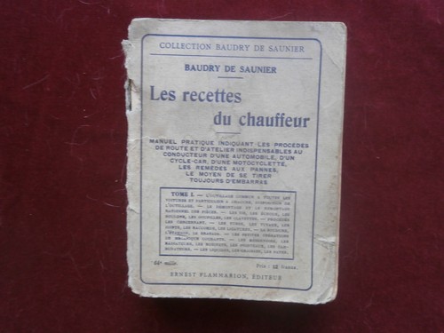 Les recettes chauffeur - recettes, du