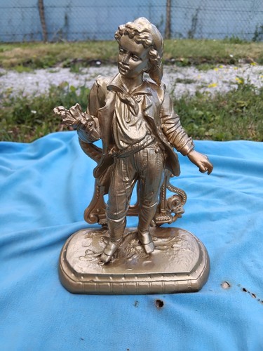 Ancienne statue sculpture - statue, en