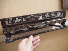 Plateau Bois Nacre Chinois