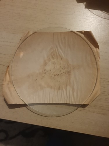 Verre bombe pour horloge cm - pour,
