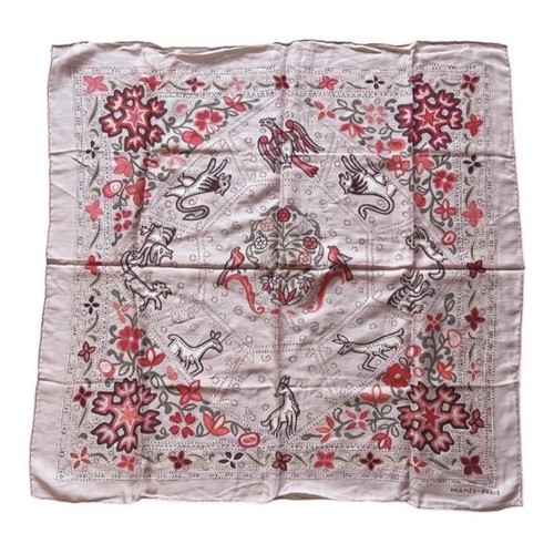 étole hermès soie - Étole,