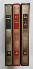 3RELIURES DE MAUPASSANT LE HORLA WELLS WILDE LA BIBLIOTHEQUE DES CHEFS-D'OEUVRE
