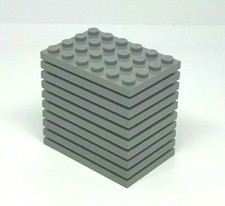 LEGO : 10x plaque 4 x 6 - Réf