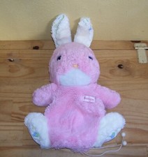 Range pyjama Lapin rose vintage