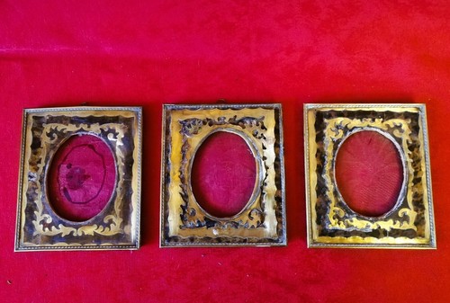 Trois cadres époque napoléon - cadres,