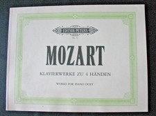 MOZART PIANO 4 MAINS 4 SONATES