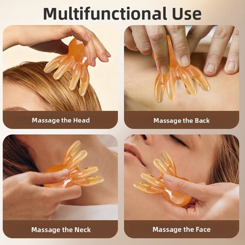 Peigne massage poulpe - peigne,