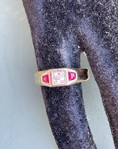 Antique art deco - deco, ring