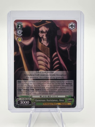Generous assistance ainz - generous,