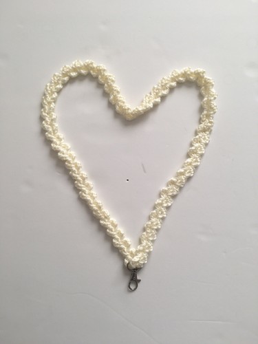 Crochet lanyard handmade - lanyard,,