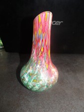 BEAU VASE EN VERRE EPAIS PAR
