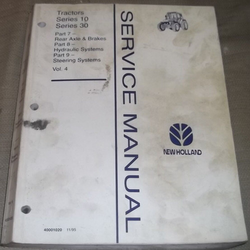 New holland manuel - holland, service