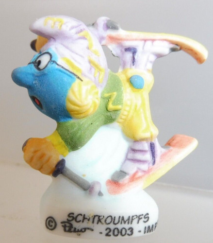 Fève schtroumpfs peyo 2003 - schtroumpfs,