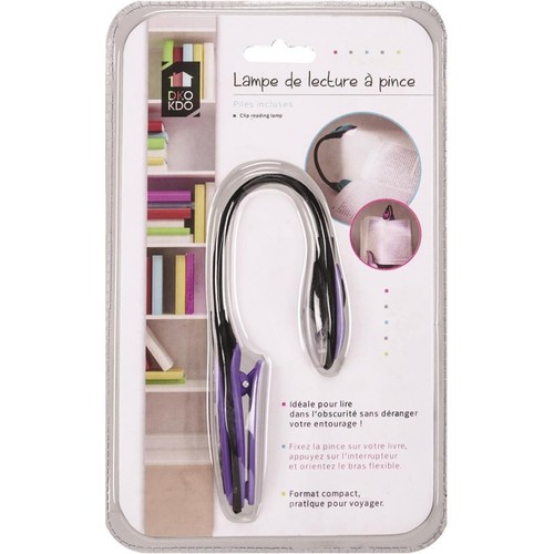Lampe lecture pince - de,