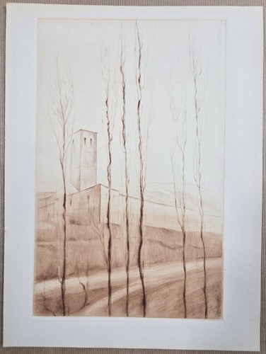 Pointe sèche originale 1910