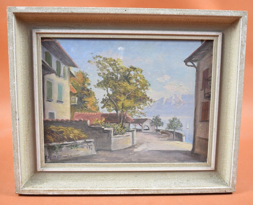 Peinture huile sur toile - sur,