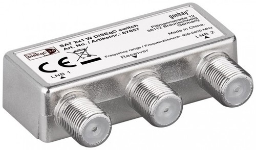 Goobay diseqc commutateur - 2.0,
