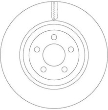 2x Disque de frein ventilé