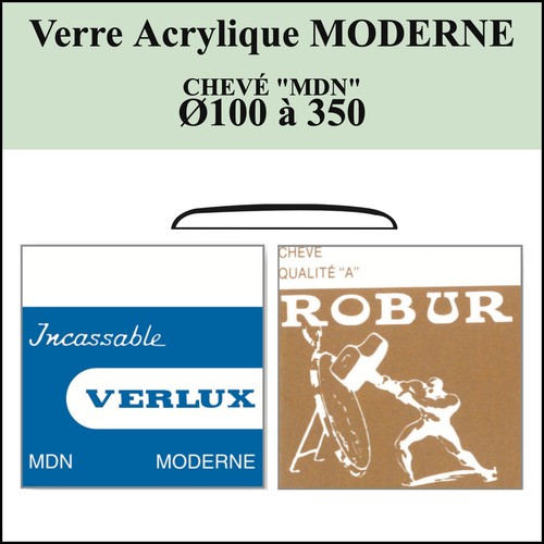 Verre montre acrylique - de,