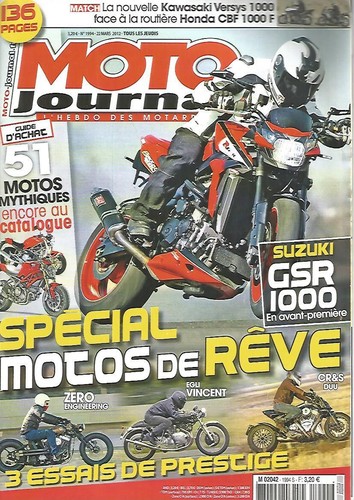 Moto journal 1994 zero - moto,
