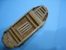 pirogue en bambou origine VIETNAM Taille 15cm N°B76