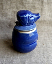 ANCIEN MOUTARDIER EN FAÏENCE