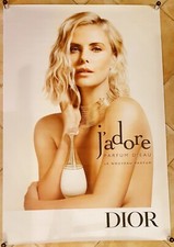 Affiche poster taille abribus 120cm x 176cm J'adore Dior Charlize Theron (Roulée