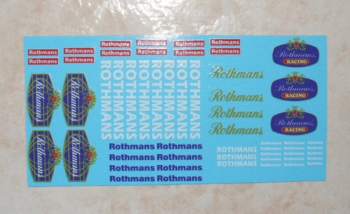 Decals rothmans generique - decals,