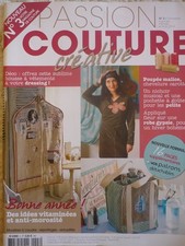 Magazine " Passion couture créative " n°3 84 pages