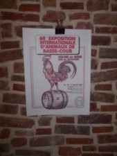 AUTHENTIQUE AFFICHE ANCIENNE -