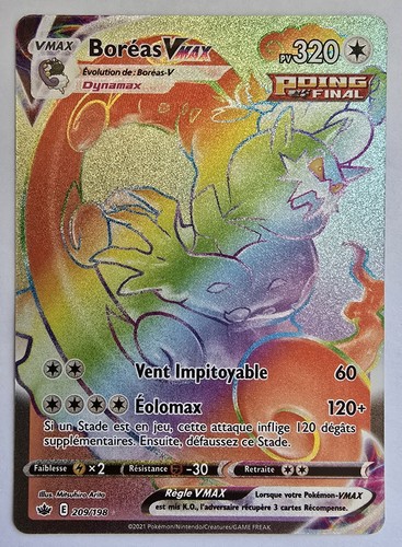 Pokémon tcg boréas vmax - boréas,