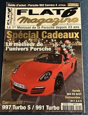 FLAT 6 Magazine Porsche 274 Décembre 2013 997 Turbo S 991 964 RS N/Gt 911 2.4S